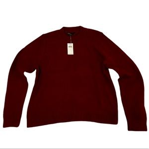 Banana Republic Maroon Knit Sweater